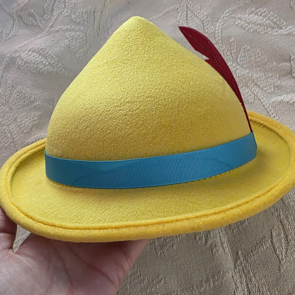 Disney Pinocchio Costume Outfit - Yellow, Red, Blue, Black - Picture 16 of 16